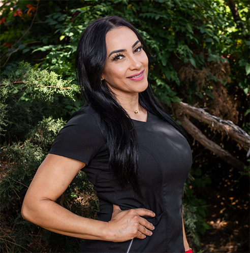 Registered dental hygienist Maria