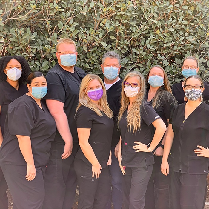 Midland dental team group shot