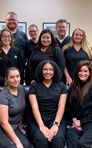 Midland dental team group shot