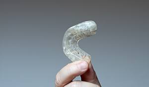 Clear occlusal splint